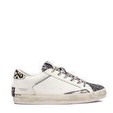 Sneaker CRIME LONDON DISTRESSED 25003 - Bianco/Glitter